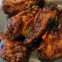 Narda's Kitchen - Delicious jerk sauce over wings