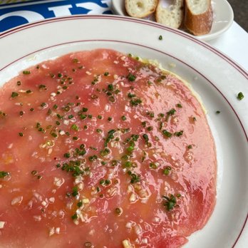 Le Diplomate - Tuna carpaccio - Brasseries Near Me - Washington, DC, District of Columbia