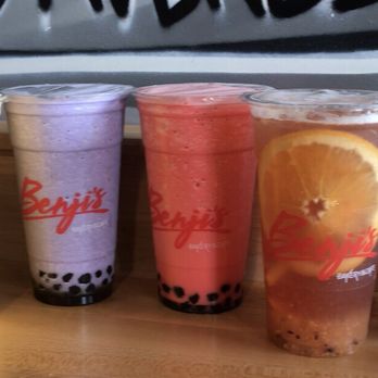 Benji's Bakery & Cafe - Mango, taro, strawberry, tropic like it's hot tea, and coconut. - Bakeries Near Me - Anchorage, Alaska Benji's Bakery & Cafe - Mango, taro, strawberry, tropic like it's hot tea, and coconut. - Bakeries Near Me - Anchorage, Alaska