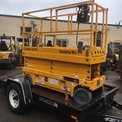 Dixie Rents - Brand new 26' lift. It ain't brand new no more.