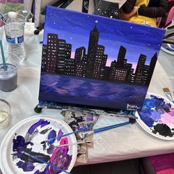 Painting Hangout - Personalized sip and paint for bday