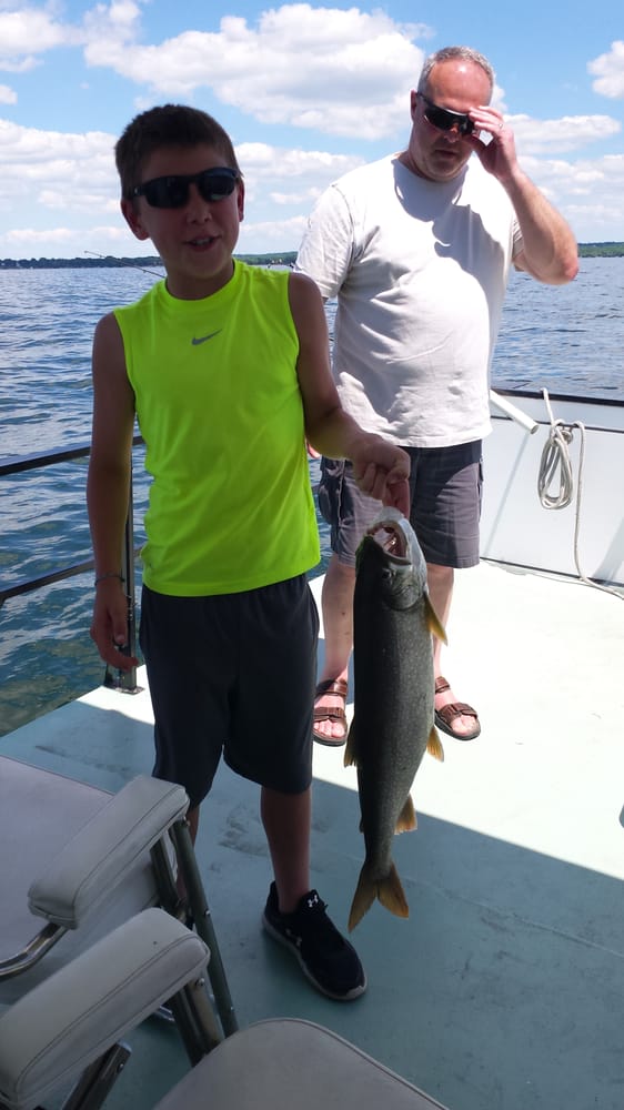 Big Green Lake Fishing Logo