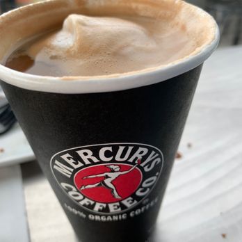 Mercurys Coffee - Almond milk mocha latte - Coffee & Tea Near Me - Bellevue, Washington Mercurys Coffee - Almond milk mocha latte - Coffee & Tea Near Me - Bellevue, Washington
