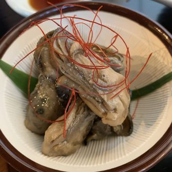 Shigotonin - Raw oysters. Not a fav in my book. - Japanese Near Me - Las Vegas, Nevada Shigotonin - Raw oysters. Not a fav in my book. - Japanese Near Me - Las Vegas, Nevada