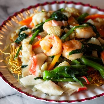Hong Kong Station - Seafood pan fried noodle - Chinese Near Me - Centennial, Colorado Hong Kong Station - Seafood pan fried noodle - Chinese Near Me - Centennial, Colorado