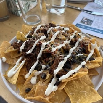 Hundred Mile Brewing - pulled pork nachos - Brewpubs Near Me - Tempe, Arizona Hundred Mile Brewing - pulled pork nachos - Brewpubs Near Me - Tempe, Arizona