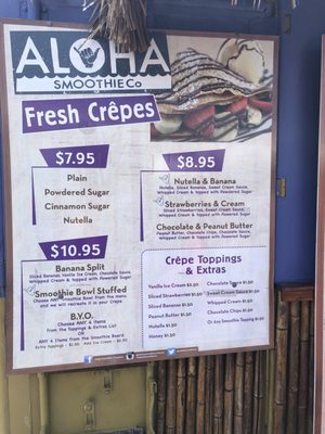 Menu photo 1 Aloha Smoothie Company Wildwood, NJ Menu photo 1 Aloha Smoothie Company Wildwood, NJ