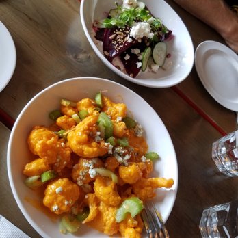 Provision PGH - Cauliflower dish (warm) and beets dish (cool) - New American Near Me - Pittsburgh, Pennsylvania