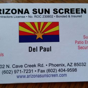Arizona Sun Screen - Shades & Blinds Near Me - Phoenix, Arizona