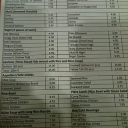 Cherry’s Nagani - Menu