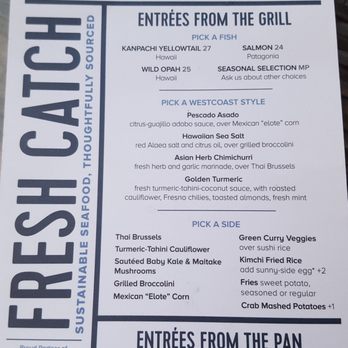 Pacific Catch - Menu: Entrees - Seafood Near Me - Campbell, California Pacific Catch - Menu: Entrees - Seafood Near Me - Campbell, California