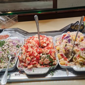 Cuba Lives Restaurant - The ceviche options were plentiful and very fresh. - Salad Near Me - Hialeah, Florida