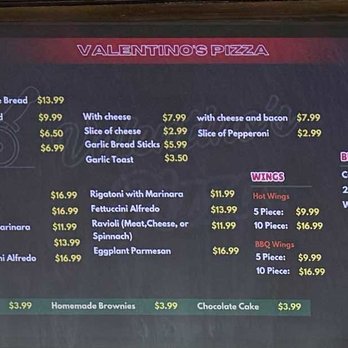 Valentino's Pizza PCH - Menu 1 of 2 - Pizza Near Me - Long Beach, California Valentino's Pizza PCH - Menu 1 of 2 - Pizza Near Me - Long Beach, California