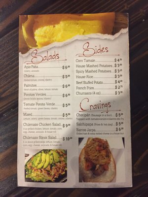 Menu photo 6 Chilenazo Canoga Park, CA