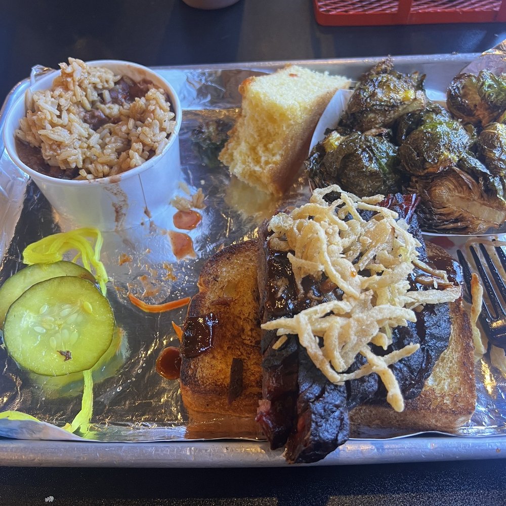 Bell's BBQ - Brisket plate - Barbeque Near Me - Henderson, Nevada