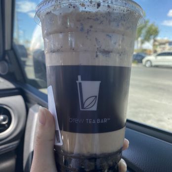 Brew Tea Bar - Oreo Milk Tea with boba - Tea Rooms Near Me - Las Vegas, Nevada Brew Tea Bar - Oreo Milk Tea with boba - Tea Rooms Near Me - Las Vegas, Nevada