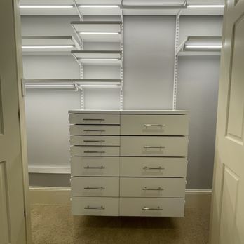 Buckhead Handyman Services - The Container Store Elfa Decor+ closet system - Handyman Near Me Buckhead Handyman Services - The Container Store Elfa Decor+ closet system - Handyman Near Me