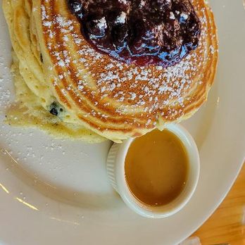 Clinton St. Baking - Pancakes with warm maple butter - wild Maine blueberries - Bakeries Near Me - New York, New York