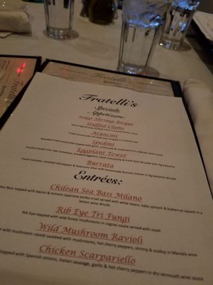 Menu photo 7 Fratelli's Italian Restaurant Milford, CT