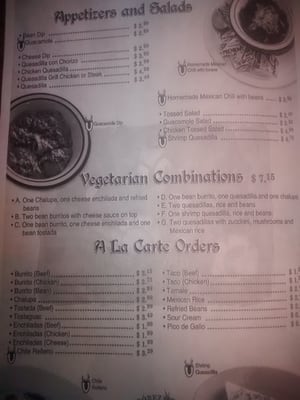Menu photo 4 Cazadorez Mexican Restaurant Shawnee, OK Menu photo 4 Cazadorez Mexican Restaurant Shawnee, OK