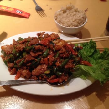 My Thai - Chicken, shrimp, pepper and green beans in a spicy brown sauce. Awesome! - Thai Near Me - Chesterland, Ohio My Thai - Chicken, shrimp, pepper and green beans in a spicy brown sauce. Awesome! - Thai Near Me - Chesterland, Ohio