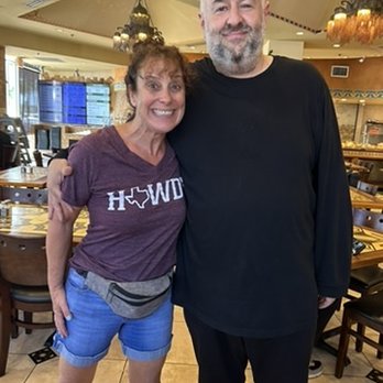 Fadi's Mediterranean Grill - me with Wail, the GM of Fadi's on Knox. - Greek Near Me - Dallas, Texas