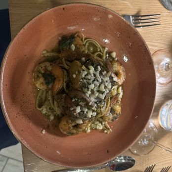 Amatista Cookhouse - Cajun Shrimp Pasta - Caribbean Near Me - Orlando, Florida