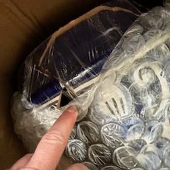A#1 Movers - Pottery that got smashed from the table buckling. Claims adjuster said he would replace it. I havent heard ANYTHING on this. - Movers Near Me - Dallas, Texas A#1 Movers - Pottery that got smashed from the table buckling. Claims adjuster said he would replace it. I havent heard ANYTHING on this. - Movers Near Me - Dallas, Texas