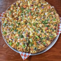 Bombay BBQ Paneer Pizza Bombay BBQ Paneer Pizza