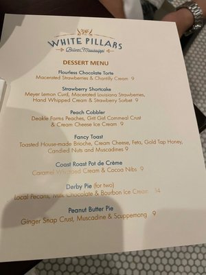 Menu photo 6 White Pillars Restaurant and Lounge Biloxi, MS Menu photo 6 White Pillars Restaurant and Lounge Biloxi, MS