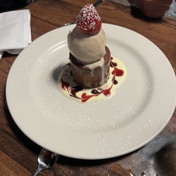 Bobby Van's Steakhouse - Chocolate mousse...birthday celebration - Steakhouses Near Me - Bridgehampton, New York