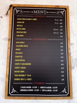 Menu photo 6 Ixmota Taqueria El Monte, CA