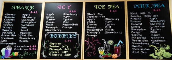 Menu photo 2 Boba Bubble Spokane, WA Menu photo 2 Boba Bubble Spokane, WA