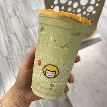 Jade’s Teacup Cafe - Matcha Avocado (50% sugar) - Bubble Tea Near Me - Pleasanton, California