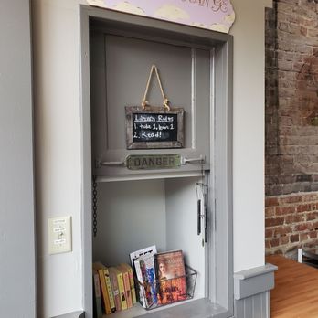 Port City Java - Little library. - Coffee & Tea Near Me - Wilmington, North Carolina
