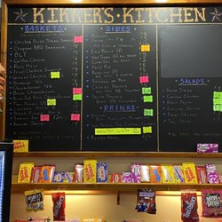 Boot Kikkers Bingo - Our menu