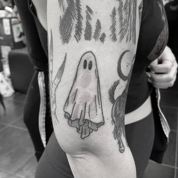Wolf & Shadow Tattoo Collective - Ghost by Cari @carebeartattoos at Wolf & Shadow Tattoo Collective - Tattoo Near Me - Portland, Oregon Wolf & Shadow Tattoo Collective - Ghost by Cari @carebeartattoos at Wolf & Shadow Tattoo Collective - Tattoo Near Me - Portland, Oregon