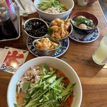 Joy - Dan Dan Noodles Cold Appetizers & Salads  Wonton Noodle Soup Kimino Yuzu Soda - Taiwanese Near Me - Los Angeles, California