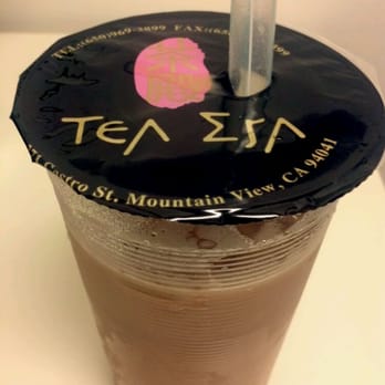 Tea Era - Large Rose Milk Tea with Pearl...yummmm - Coffee & Tea Near Me - Mountain View, California Tea Era - Large Rose Milk Tea with Pearl...yummmm - Coffee & Tea Near Me - Mountain View, California