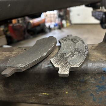 Marc's Automotive - Brake pad down to metal - Auto Repair Near Me - Fort Myers, Florida Marc's Automotive - Brake pad down to metal - Auto Repair Near Me - Fort Myers, Florida