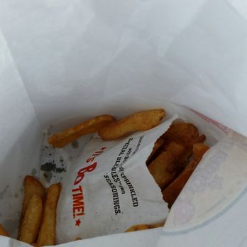 Bojangles - the inside of a bag - Fast Food Near Me - Evans, Georgia Bojangles - the inside of a bag - Fast Food Near Me - Evans, Georgia