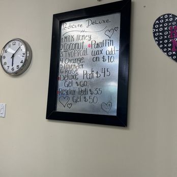 Diana Nails & Spa - Pedicure menu - Nail Salons Near Me - Greensboro, North Carolina