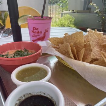 De Nada Cantina - Chips & Queso & Salsa (Veg) - Mexican Near Me - Austin, Texas De Nada Cantina - Chips & Queso & Salsa (Veg) - Mexican Near Me - Austin, Texas