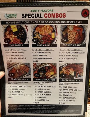 Menu photo 2 Zesty Steakhouse Lakewood, WA Menu photo 2 Zesty Steakhouse Lakewood, WA
