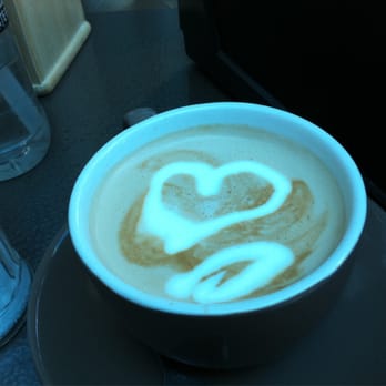 Cultured Coffee & Tea - Sweet heart latte art! - Coffee & Tea Near Me - Vancouver, British Columbia
