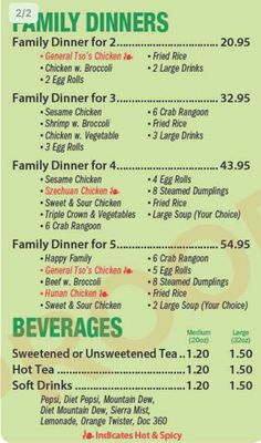 Menu photo 2 Green Tea Green Bay, WI