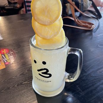 Gaburi Chicken - Lemon tower drink - Izakaya Near Me - Torrance, California