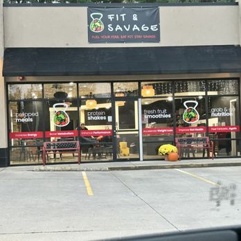 Fit & Savage - Storefront - Juice Bars & Smoothies Near Me - Springfield, Illinois Fit & Savage - Storefront - Juice Bars & Smoothies Near Me - Springfield, Illinois