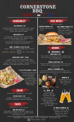 Menu photo 4 Cornerstone BBQ Yucaipa, CA Menu photo 4 Cornerstone BBQ Yucaipa, CA
