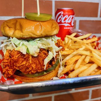 Cap't Loui - Nashville chicken sandwich (@gwenlloves) - Seafood Near Me - Cupertino, California Cap't Loui - Nashville chicken sandwich (@gwenlloves) - Seafood Near Me - Cupertino, California
